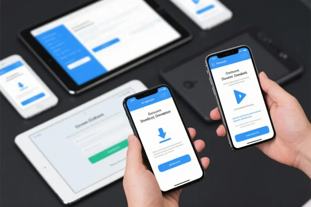 多端兼容下载界面